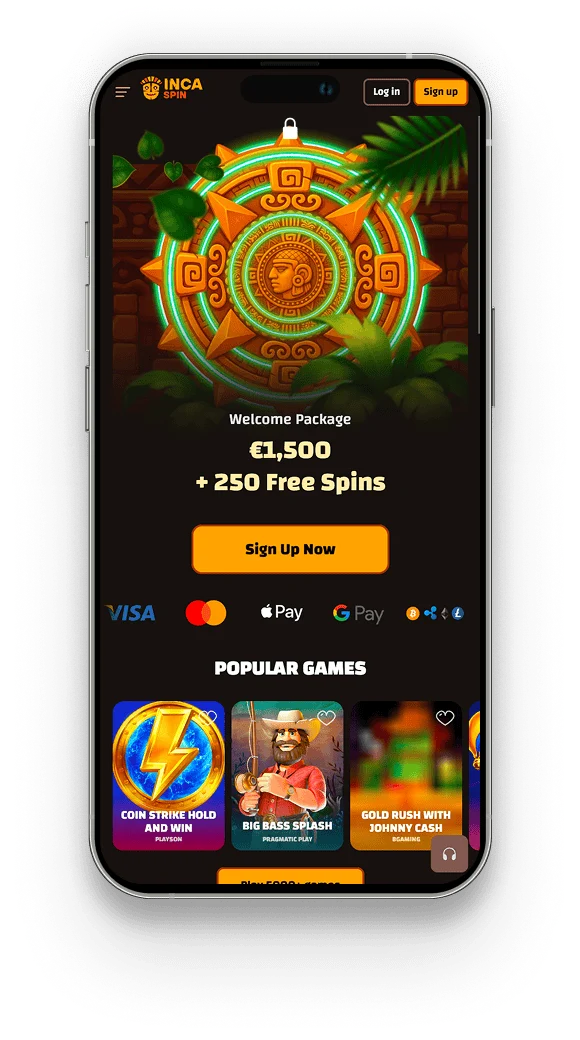 Incaspin mobile application